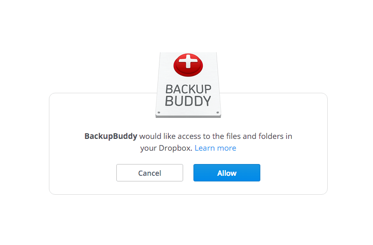 wordpress-dropbox-backup