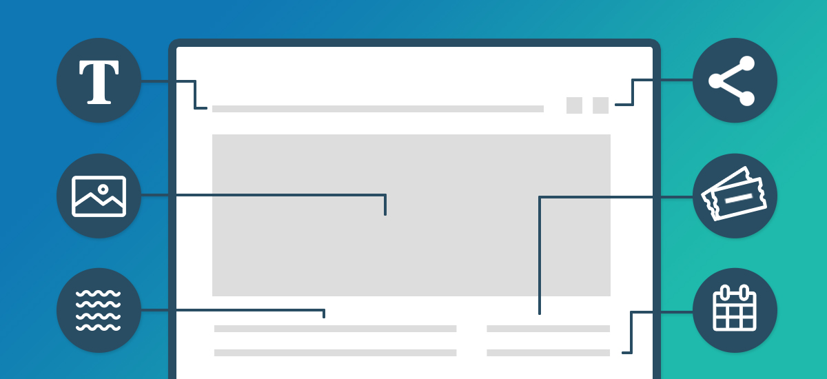 anatomy of event page