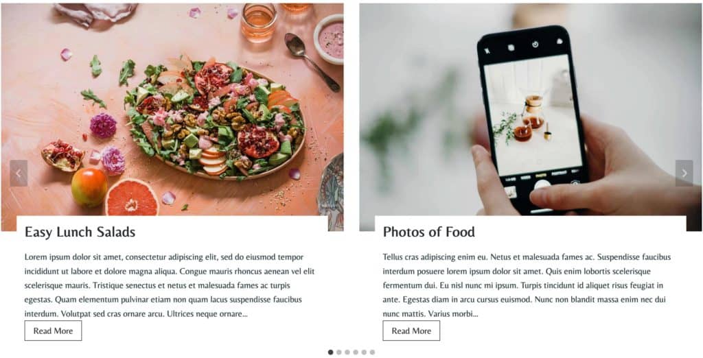 Post Grid:Carousel Sample