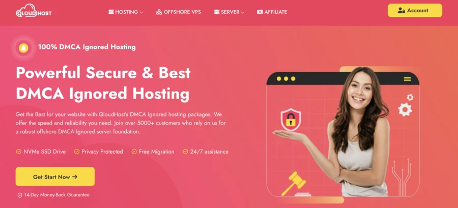 QloudHost for dedicated servers in Europe