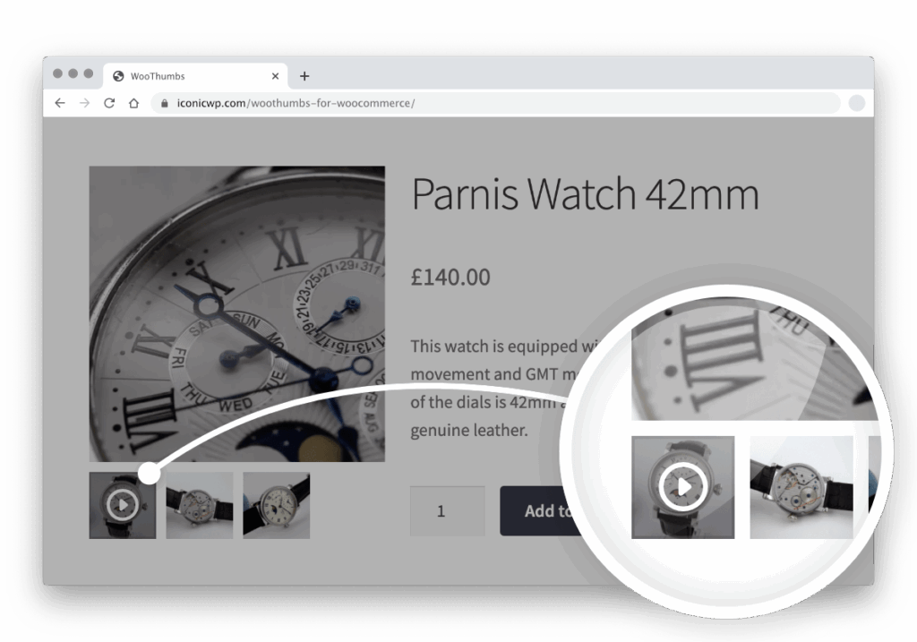 woocommerce video