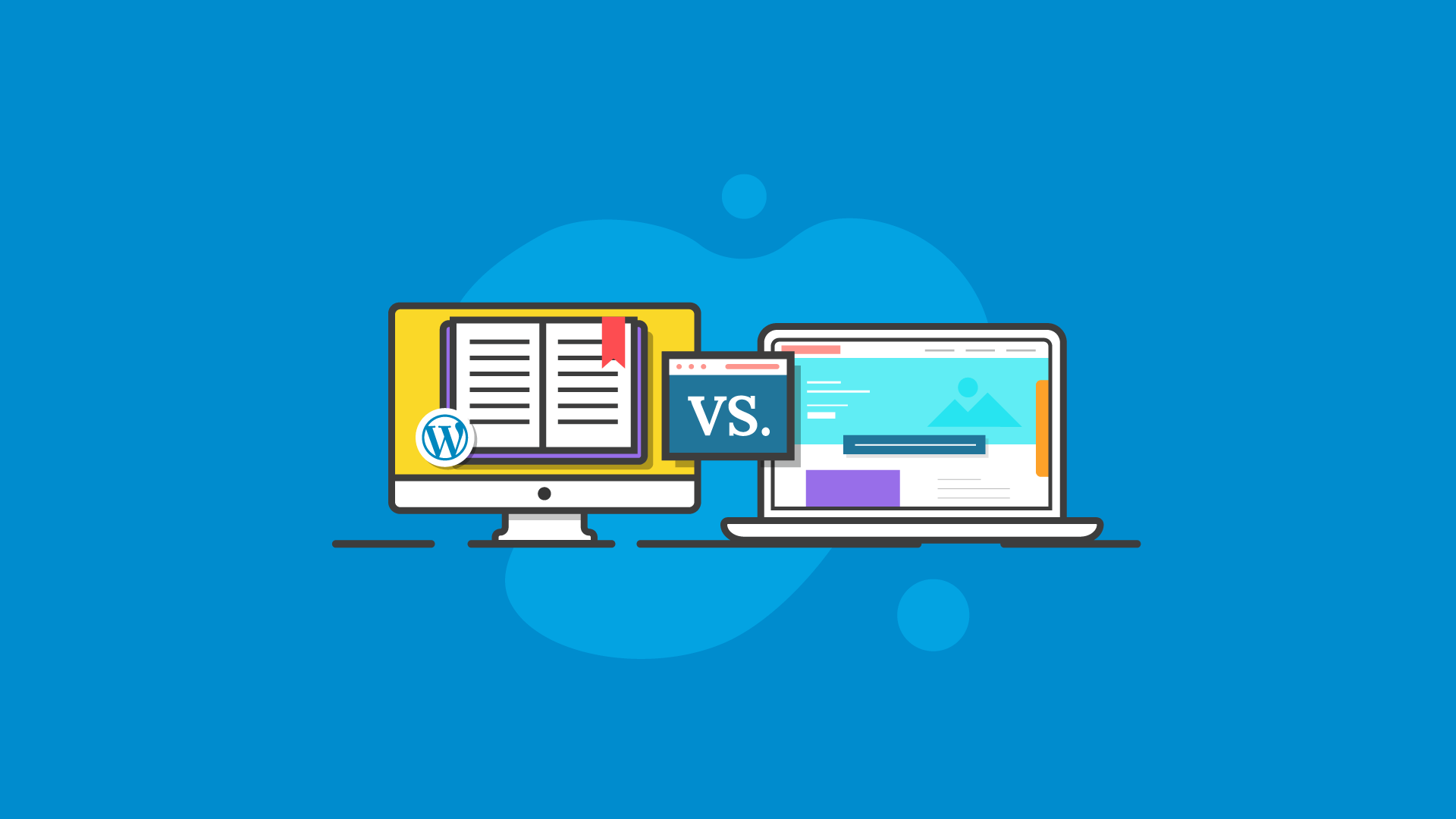 WordPress blog vs. website