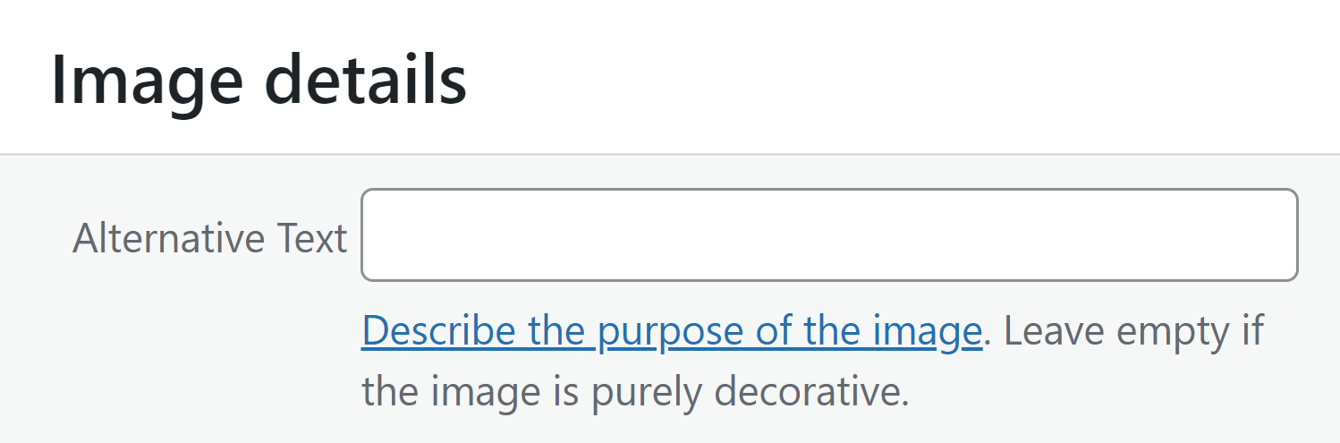 Image alternative texts are extremely important for website accessibility for nonprofits.