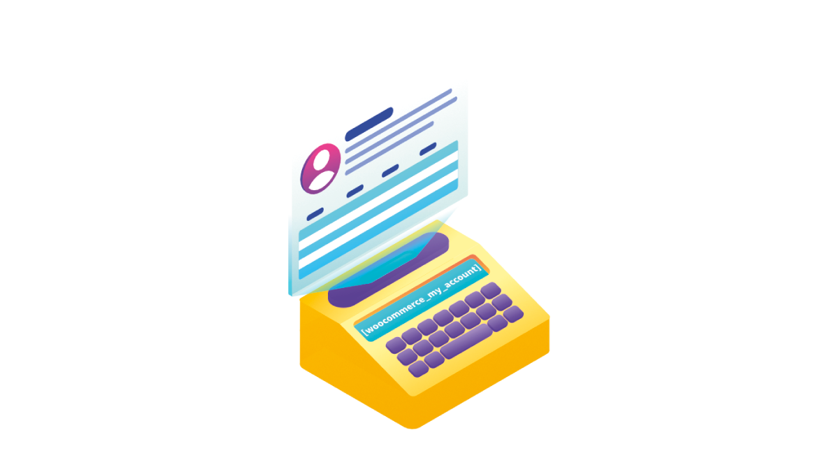 my account shortcode WooCommerce