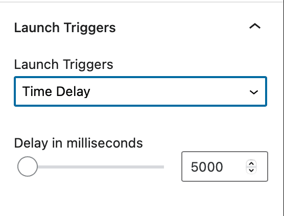 Kadence Conversions - Launch Triggers - Time Delay