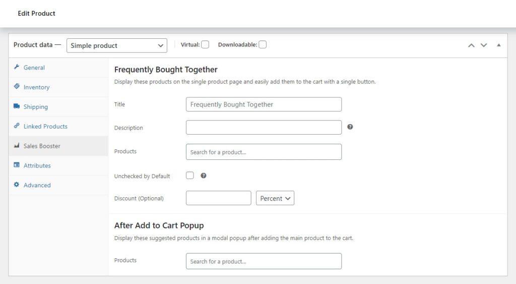 frequently bought together cross-selling