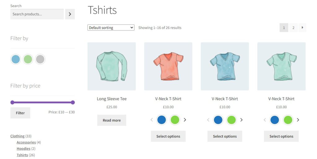 ecommerce website