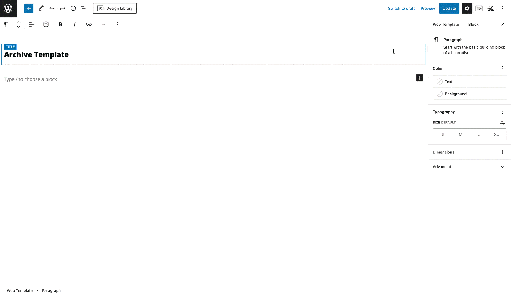 Add Archive Main Query