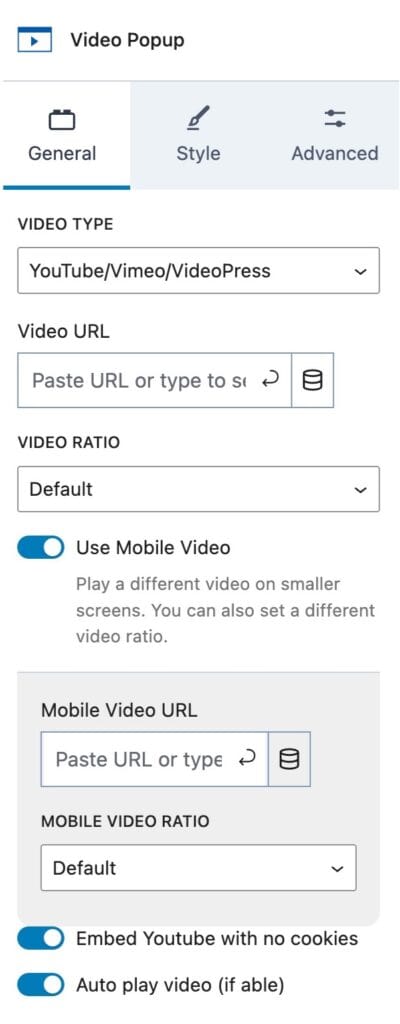 Video Popup 1