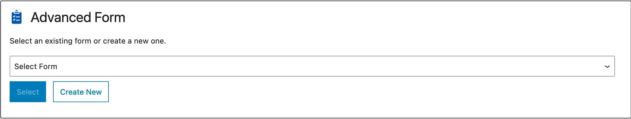 Creating a Form (Adv) block