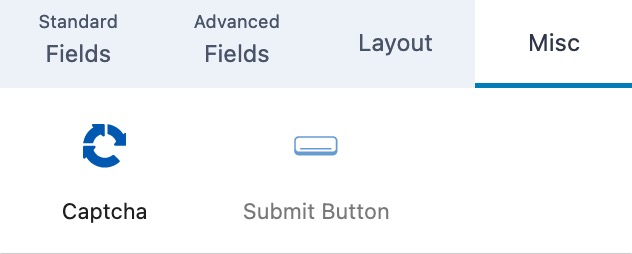 Form (Adv) - Misc Fields