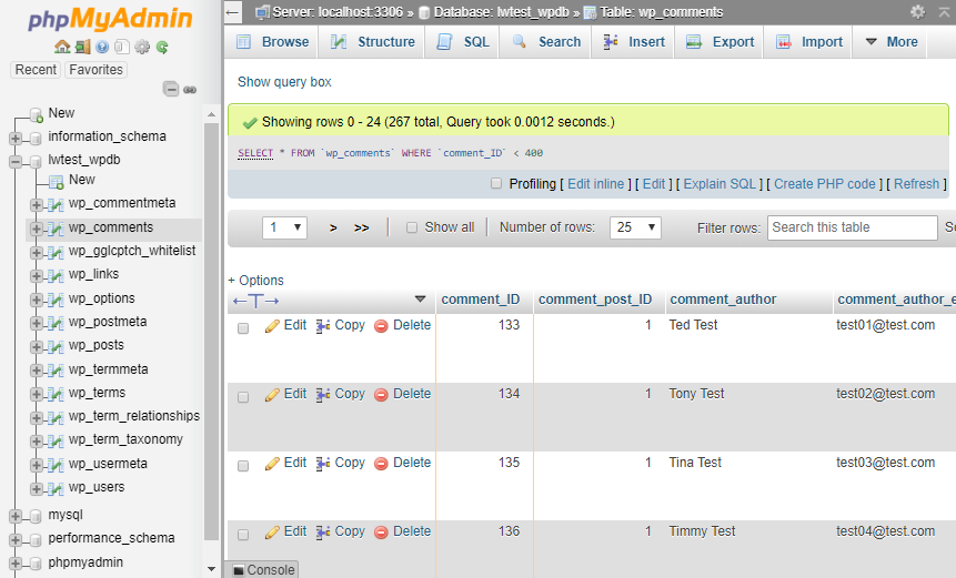 How to Run SQL Queries on a Database with PhpMyAdmin | Liquid Web