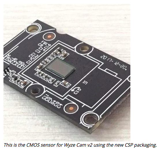 CMOS sensor for wyzecam v2 reputation management