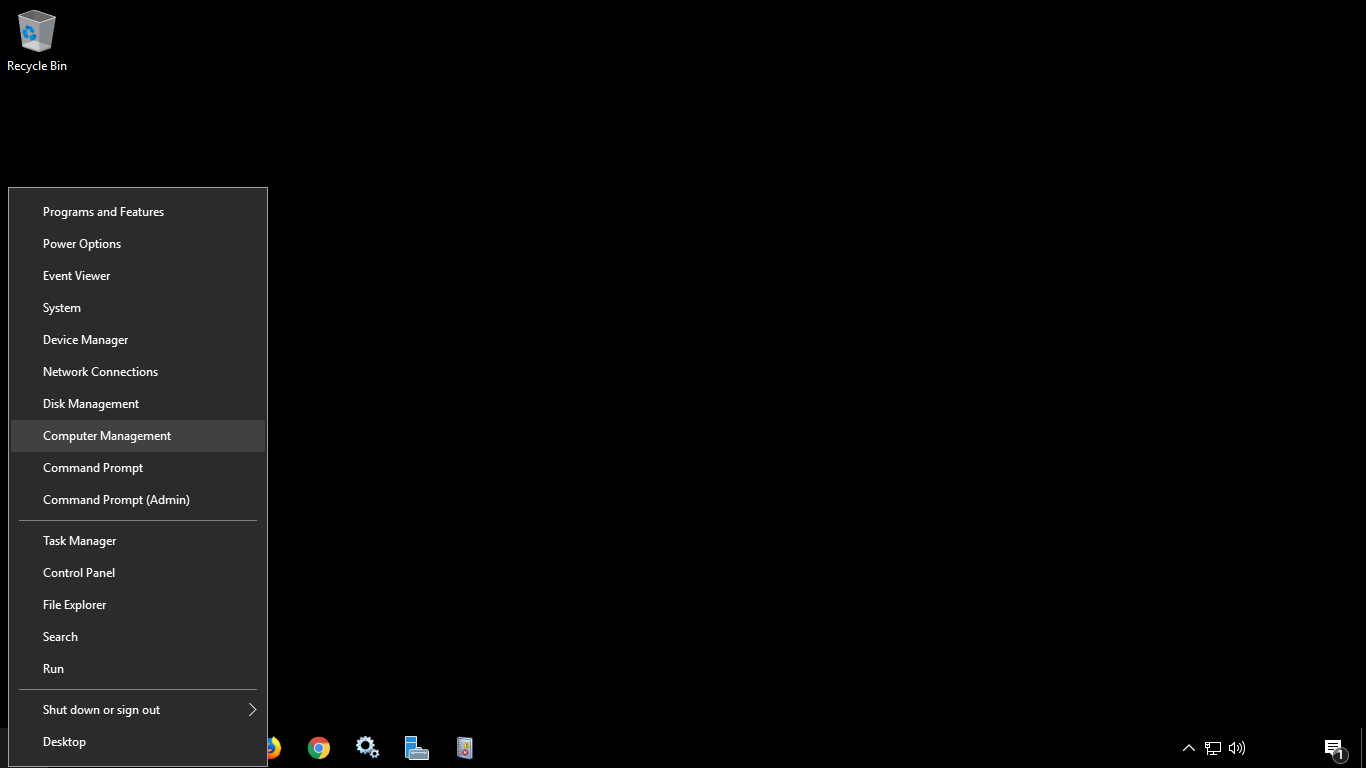 set up a user credentials