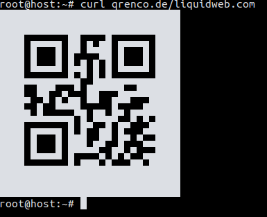 curl-qrcode