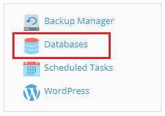 database selection