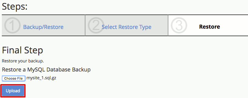 gif showing upload button highlighted