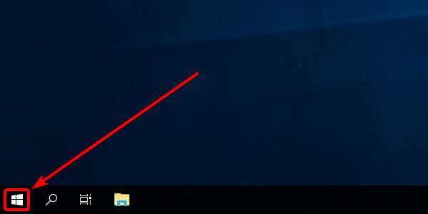 Remote Desktop file transfer — right-click on the Windows Start button to bring up the menu. You can also do this by pressing Windows key + X.