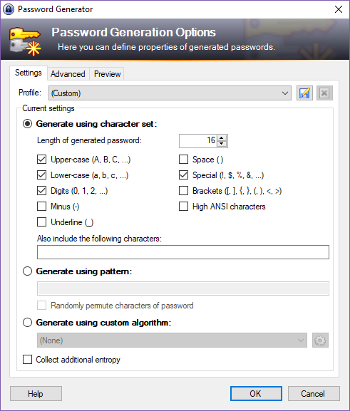 As you can see, KeePass and other password managers offer a range of options to help your users create complex passwords that are difficult to crack.