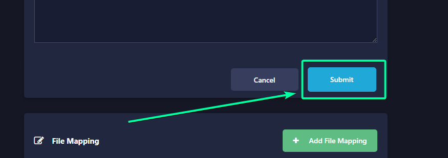 Next, continue by clicking the Submit button at the bottom.