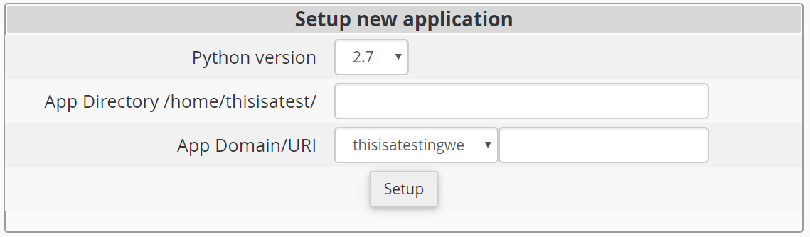 Python Web Applications in cPanel on CloudLinux | Liquid Web