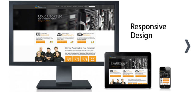 Responsive site design