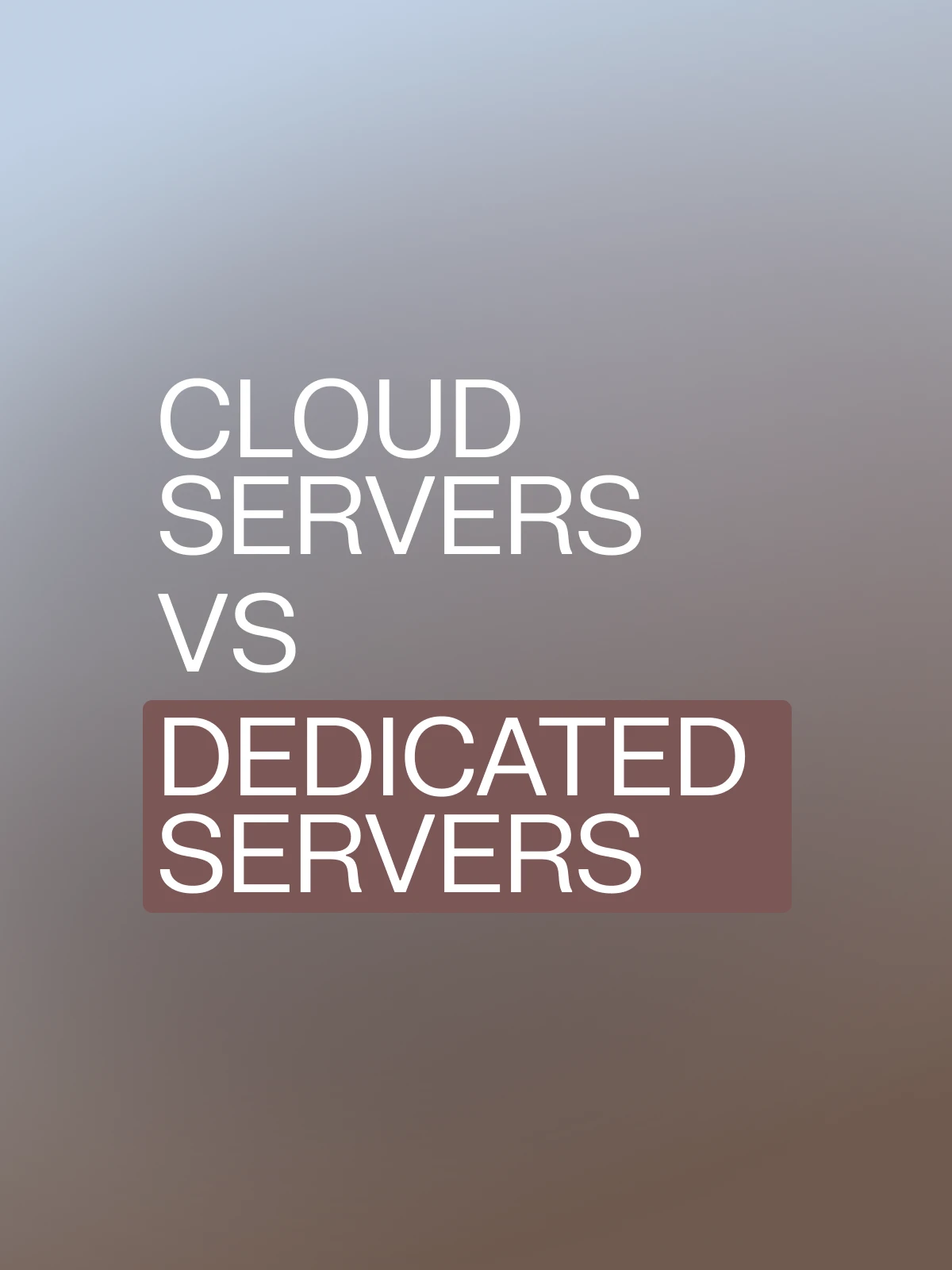 cloud server vs physical server FG