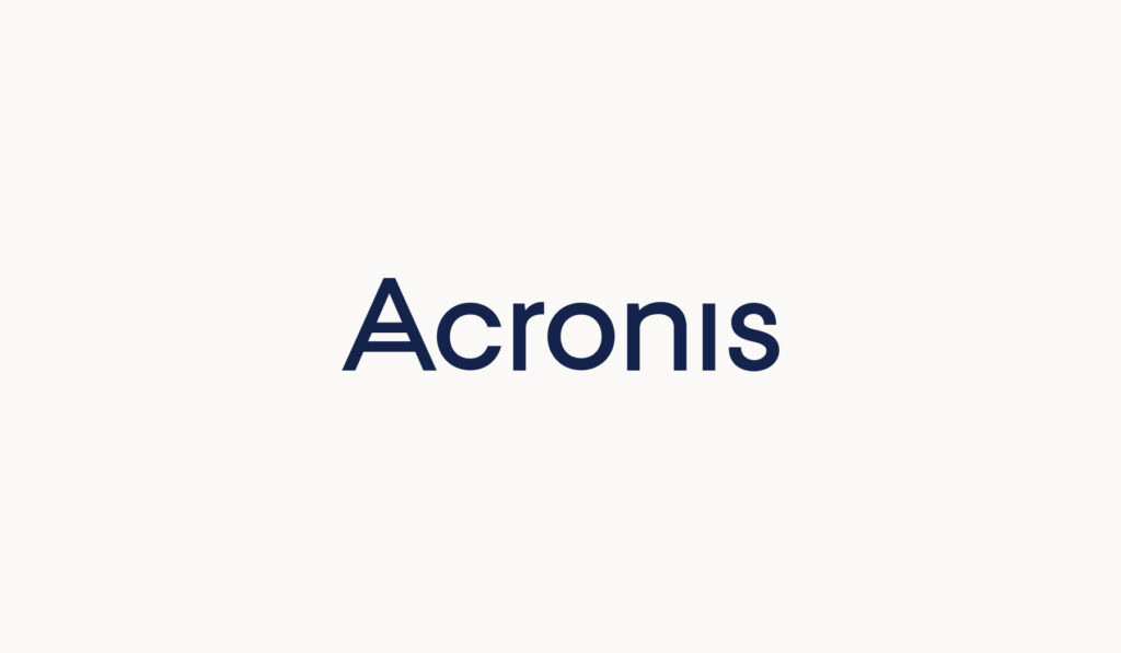 Acronis is a big player in the backup and recovery market.