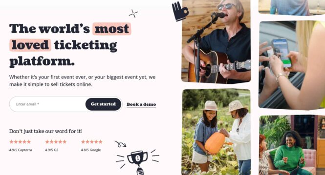 TicketTailor event management and ticketing software platform