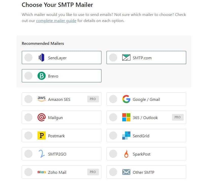 WP Mail SMTP setup