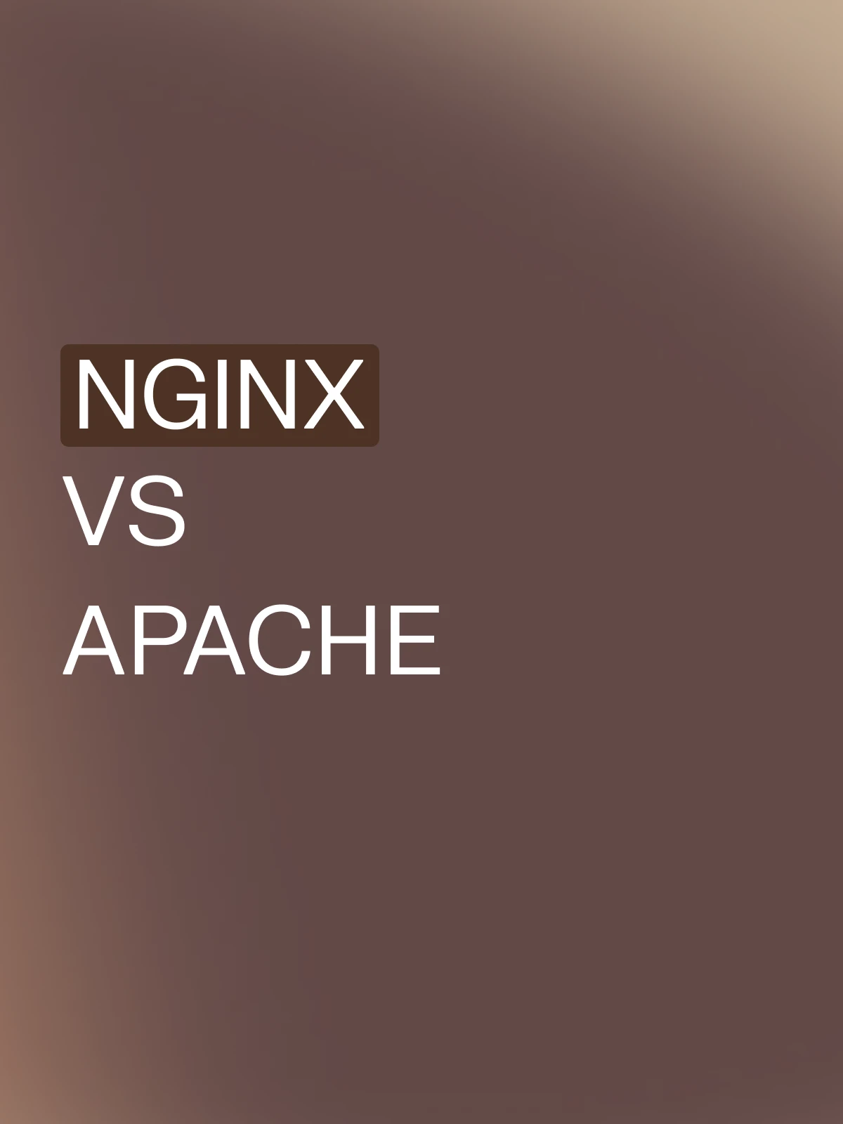 NGINX vs Apache — Choosing the best web server