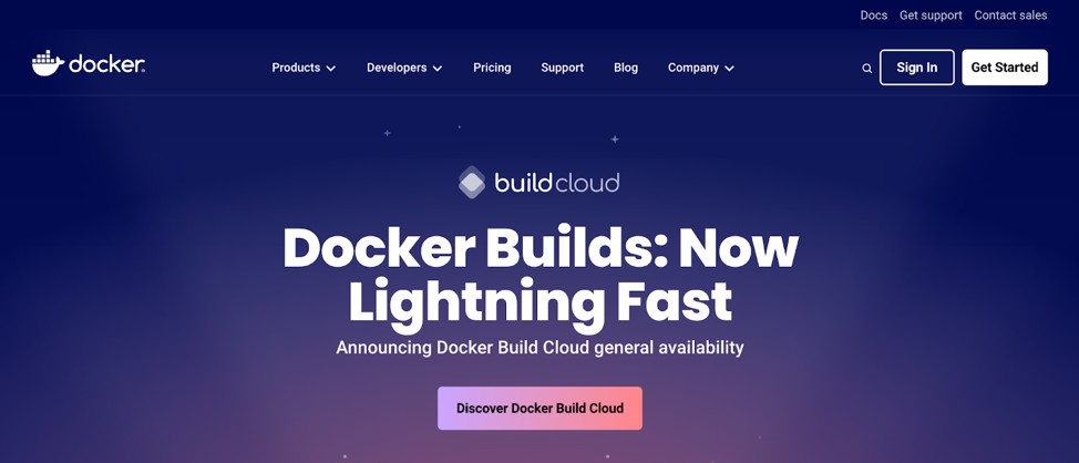 Docker homepage