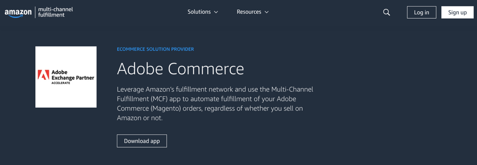 Fulfillment by Amazon (FBA) is a good option for Magento fulfillment