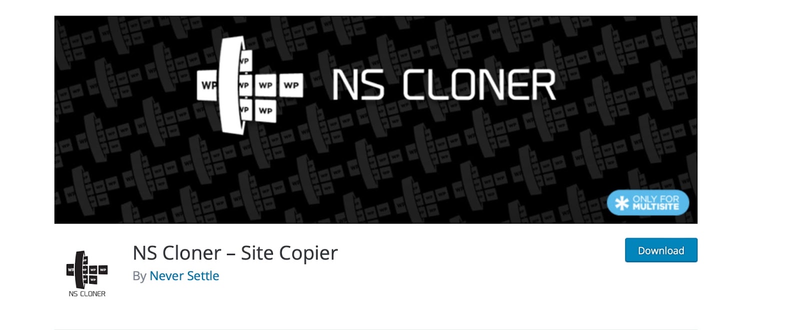 NS Cloner - Site Copier web development plugin.