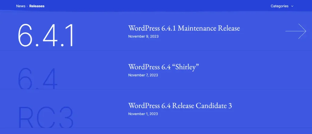 wordpress security updates