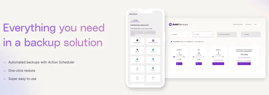solid backups screenshot