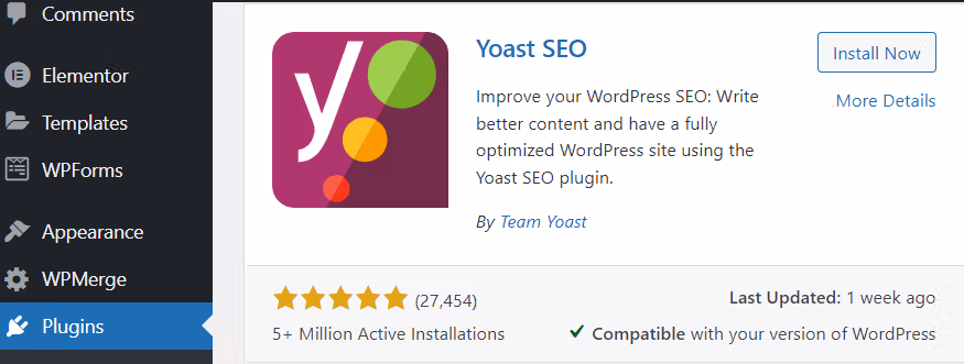 installing yoast for wordpress sitemap
