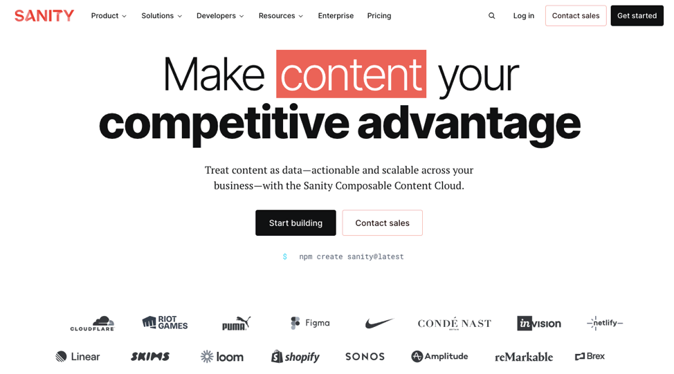 Sanity is the best headless CMS for team collaboration.
