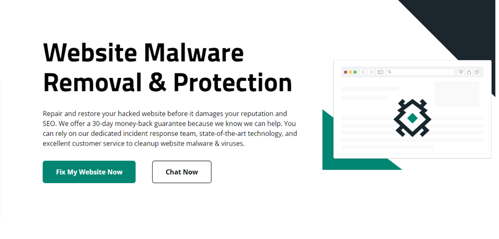 Sucuri offers a malware scanner and removal tool.