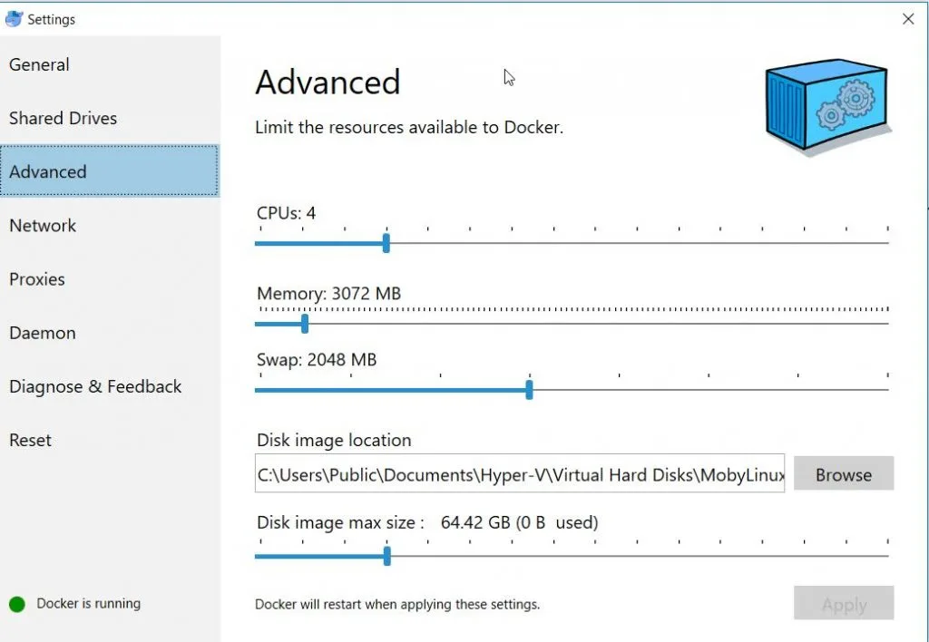 advanced docker config for wp local
