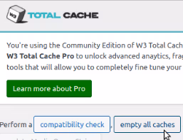w3 total cache screenshot
