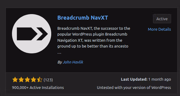wp breadcrumbs plugin