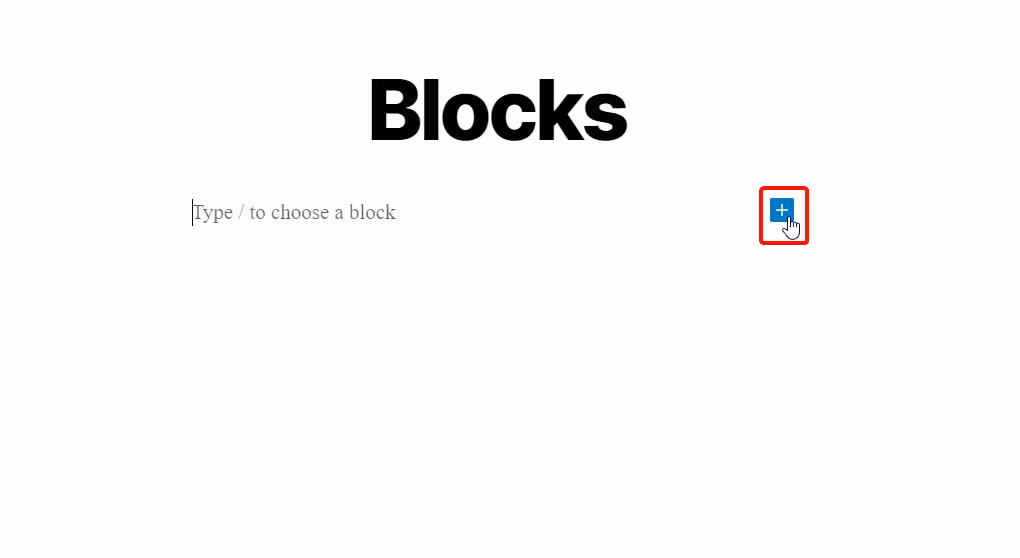 add a reusable block wp
