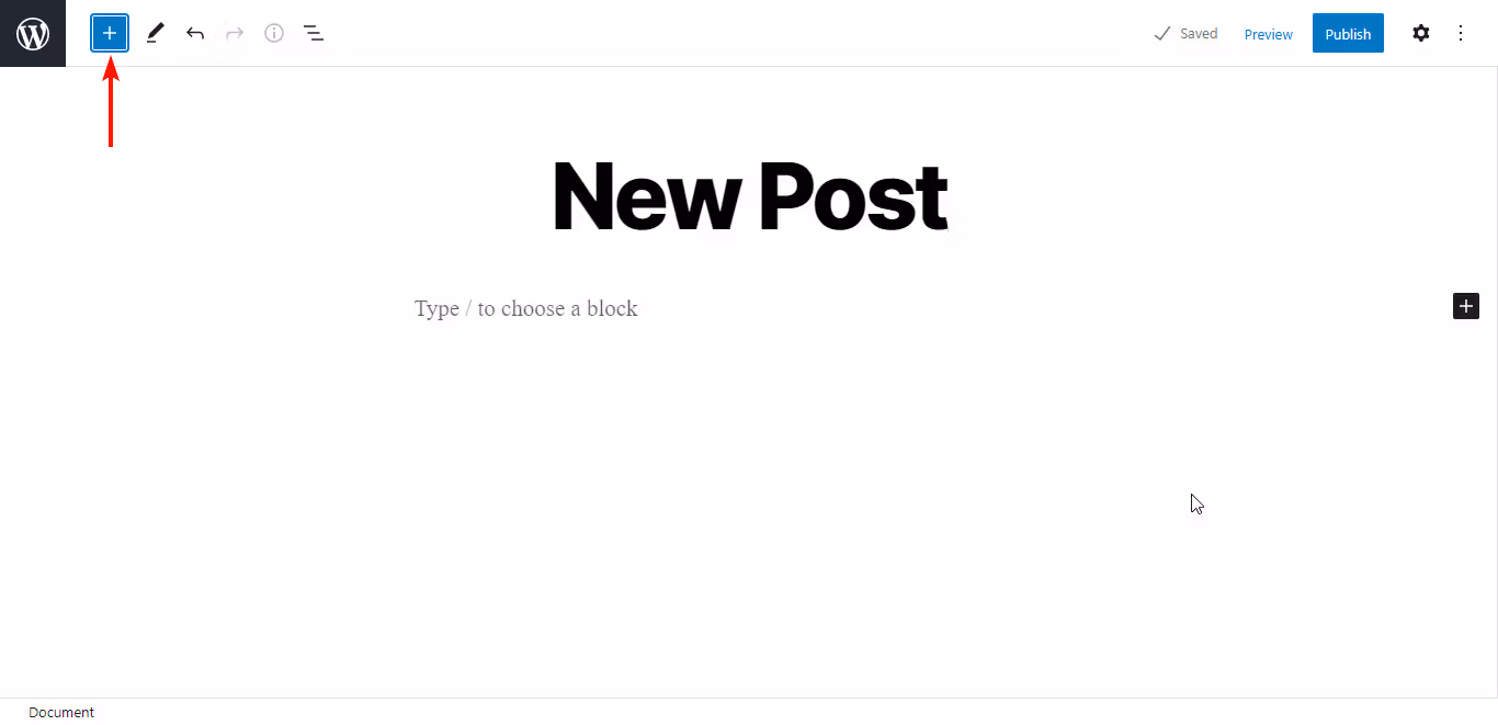 find reusable block wp