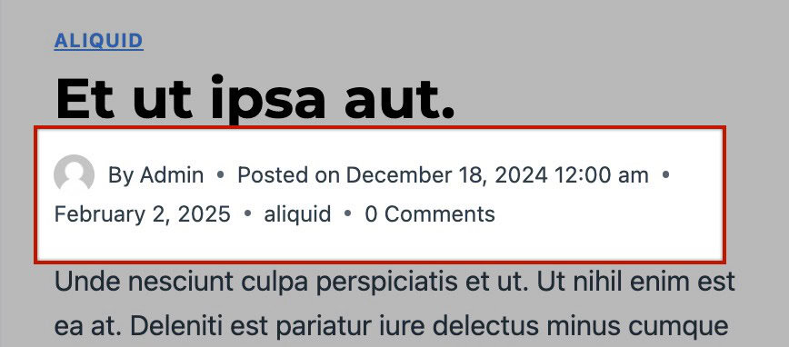 Meta Sample