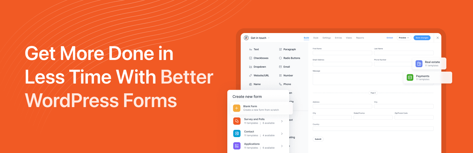 formidable forms wp survey plugin