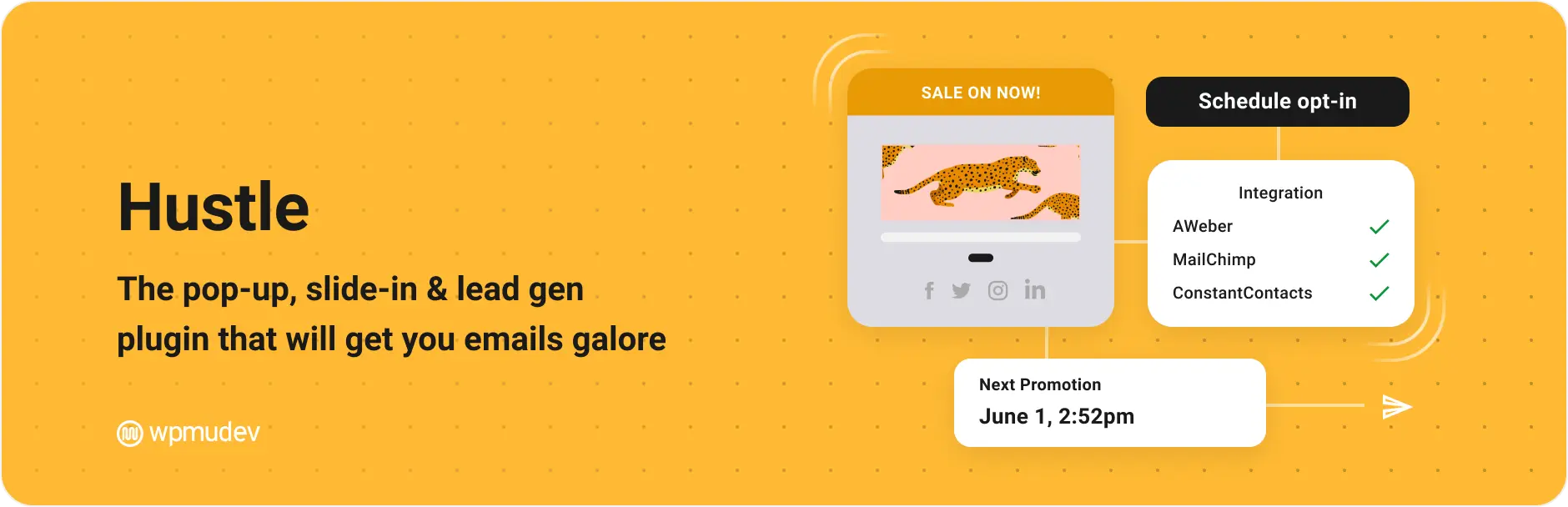 hustle free popup plugin