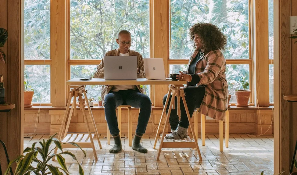 two users comparing wp content plugins