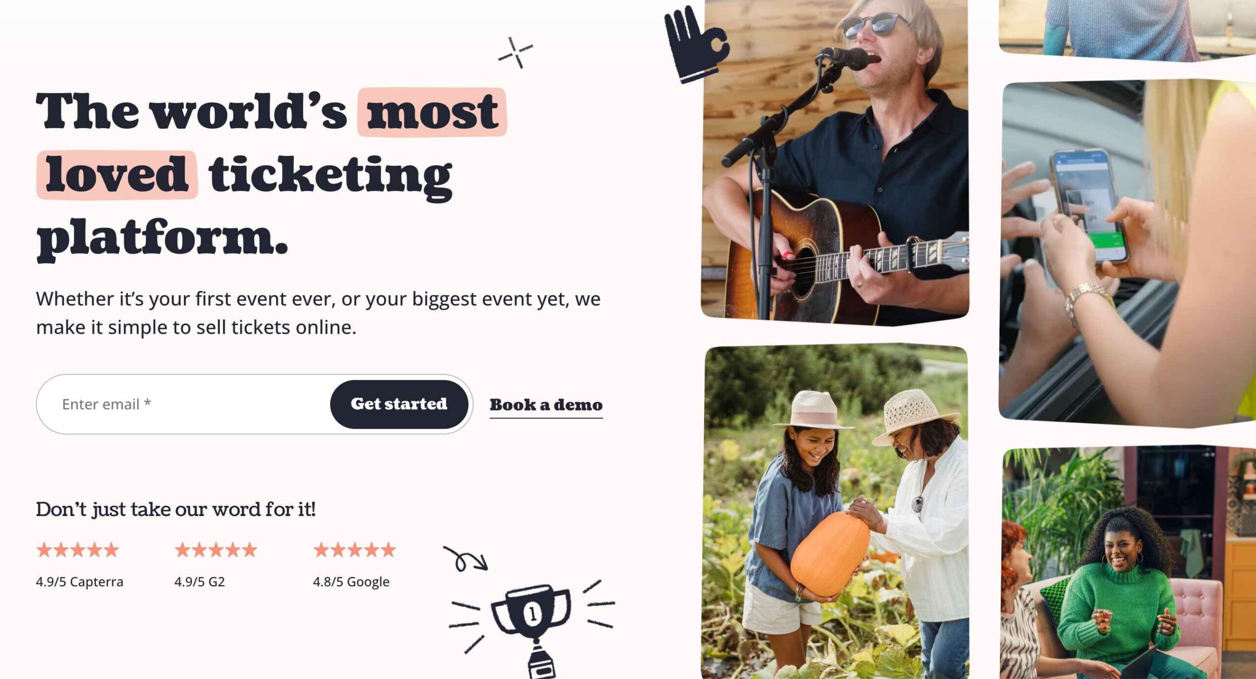 TicketTailor event creation and ticketing platform