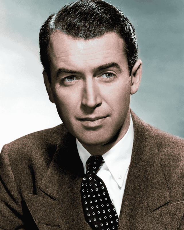 Sample image of actor James Stewart 